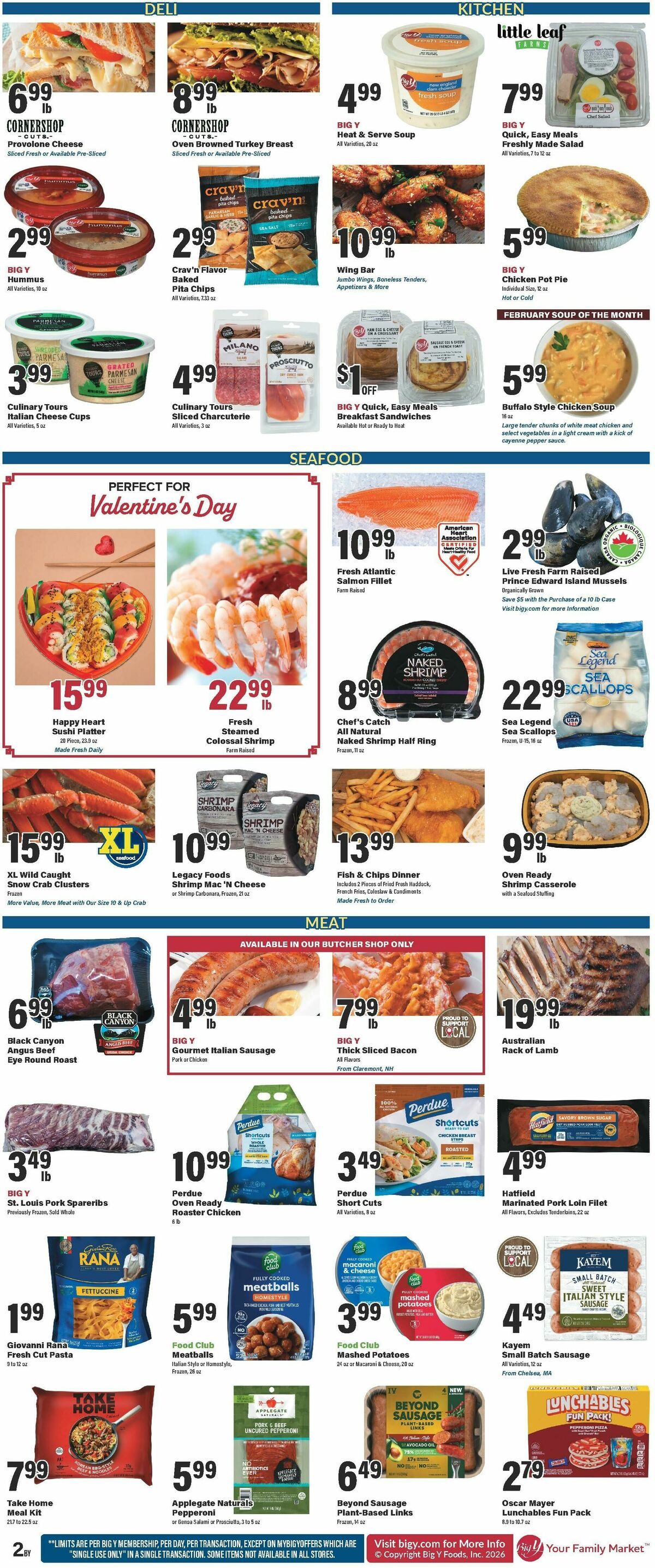 Big Y Weekly Ad from February 12