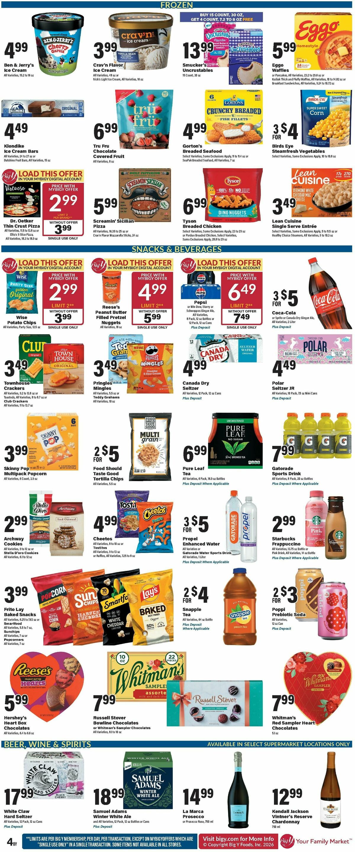 Big Y Weekly Ad from February 12