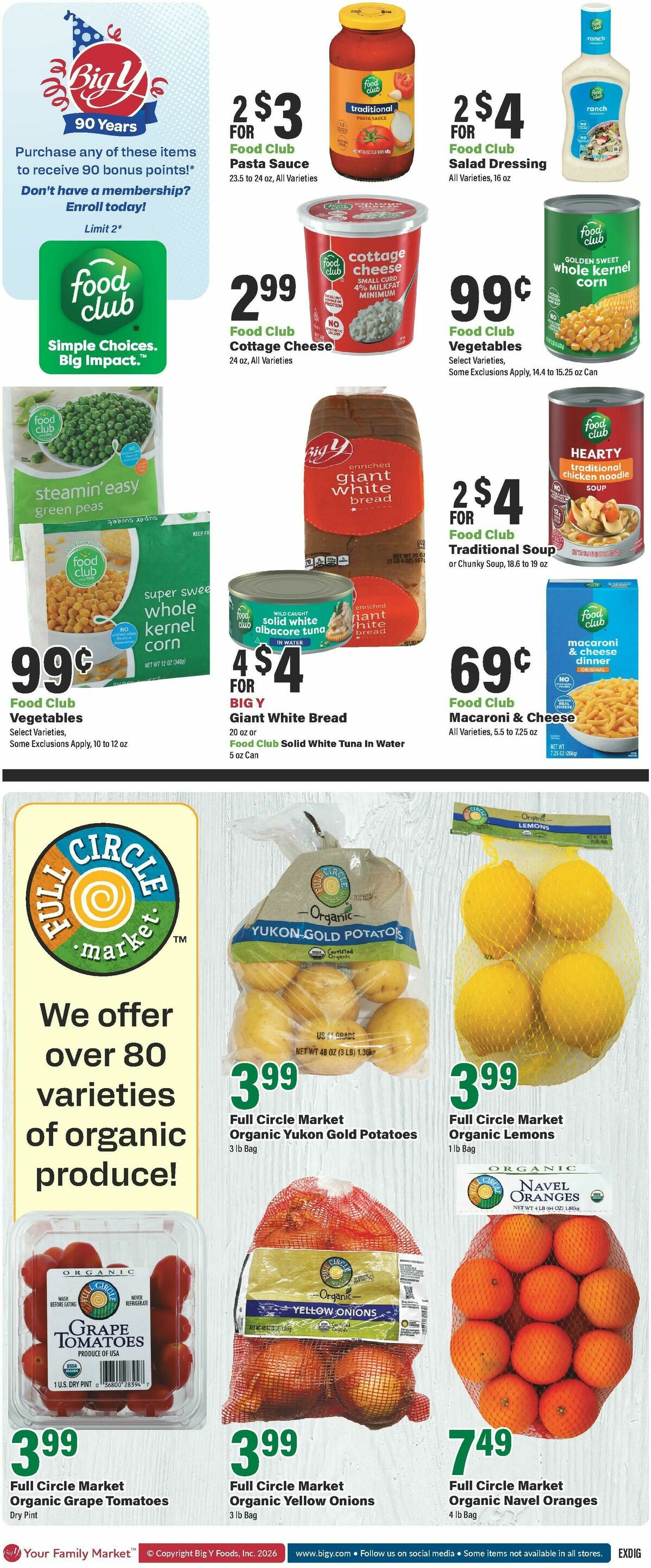 Big Y Weekly Ad from February 19