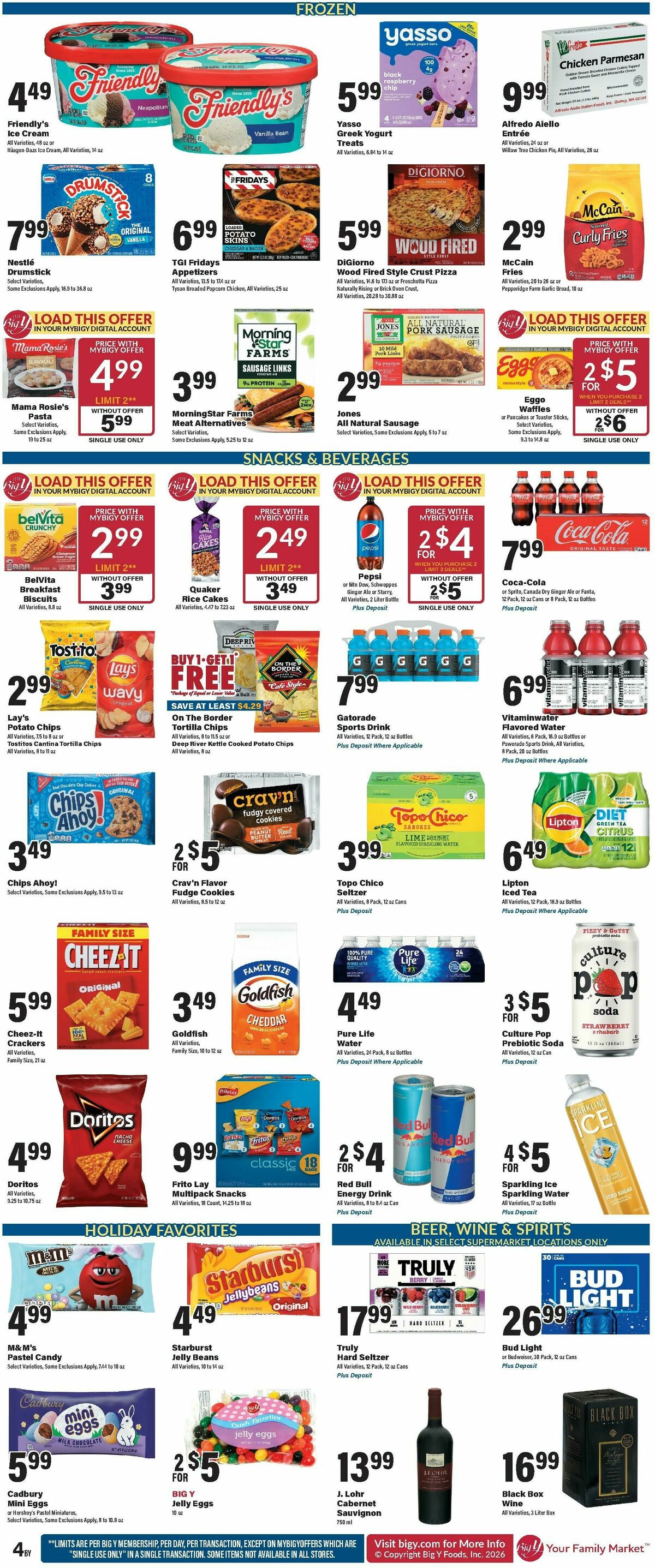 Big Y Weekly Ad from February 19