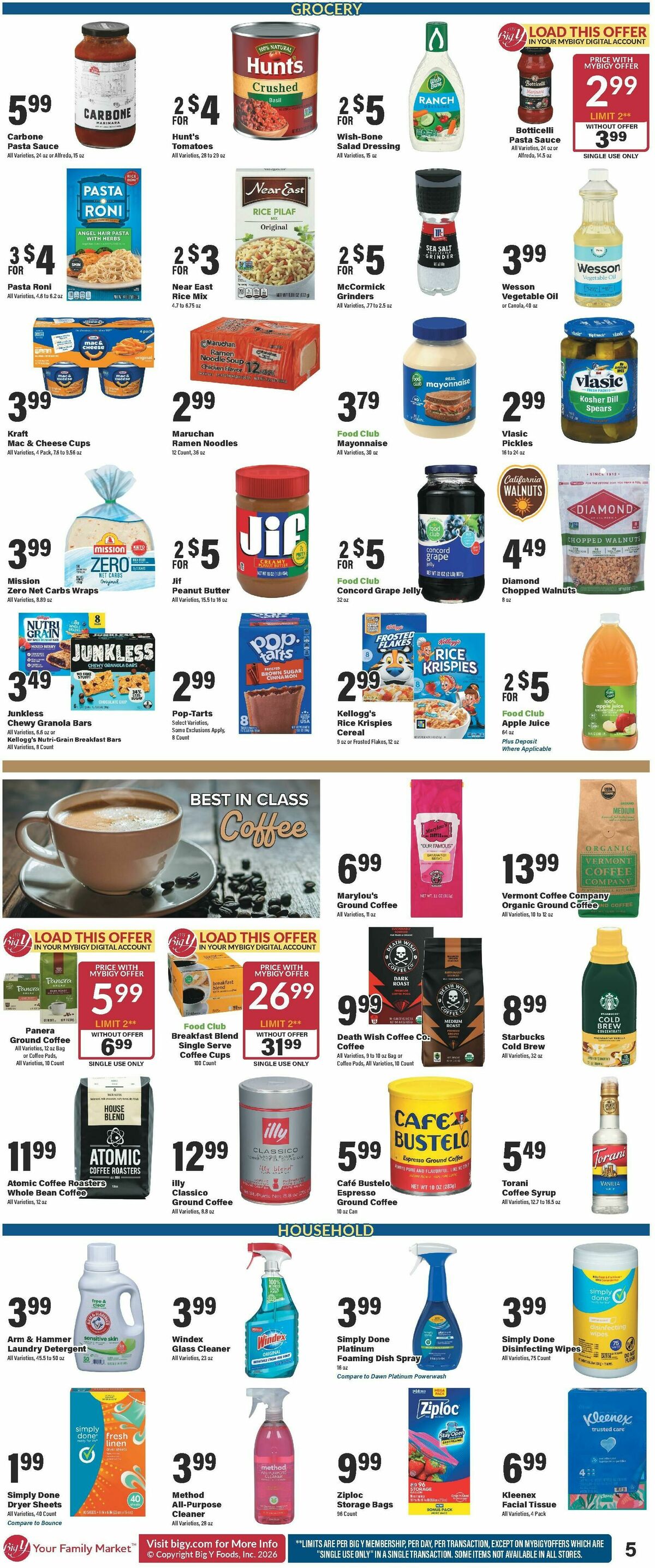 Big Y Weekly Ad from February 19