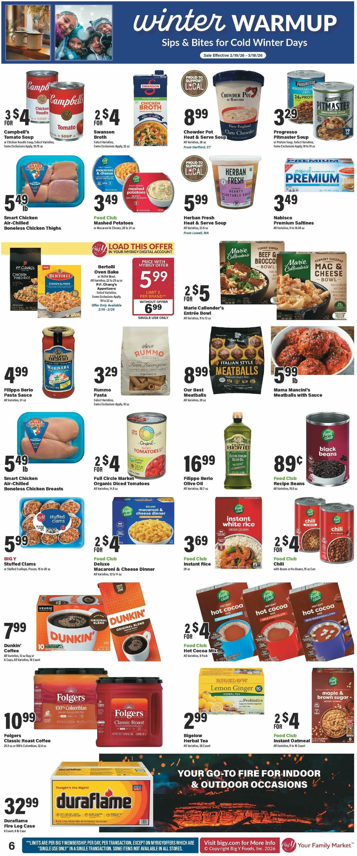 Big Y Weekly Ad from February 19