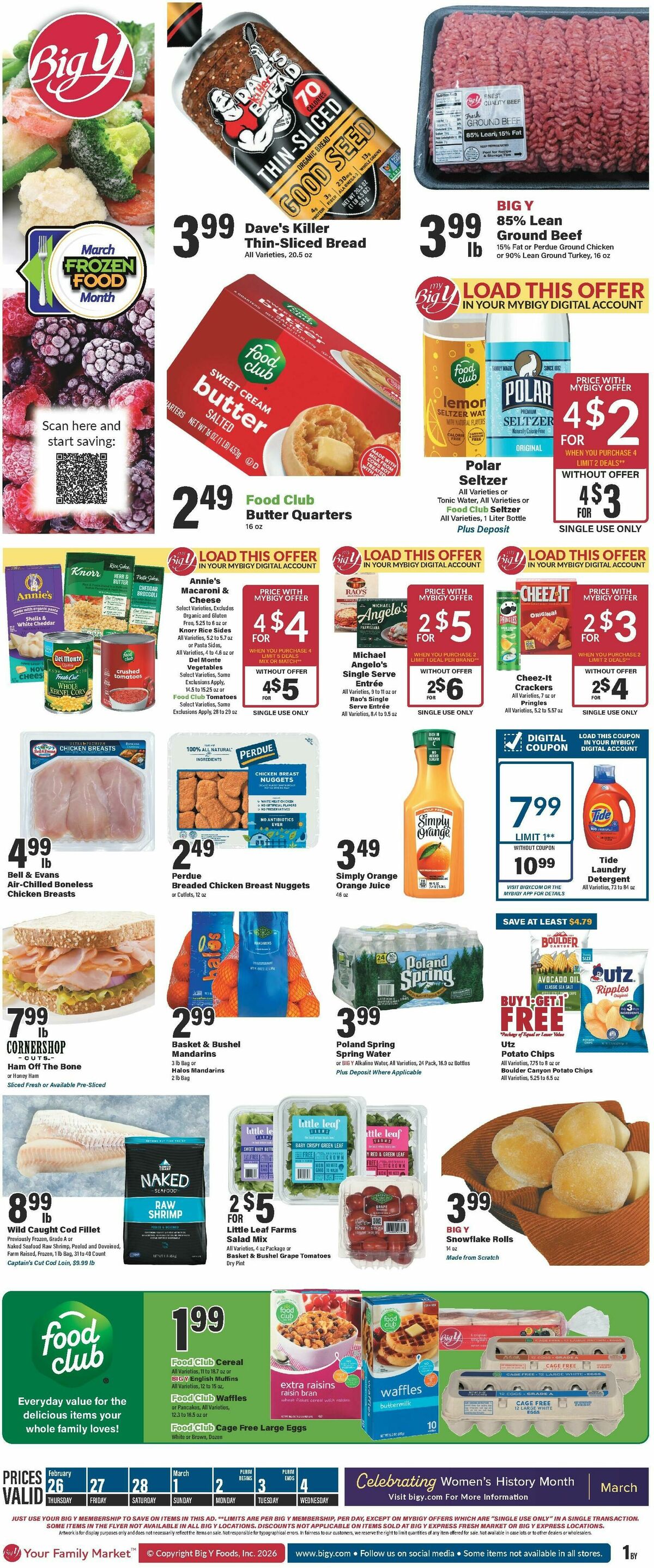 Big Y Weekly Ad from February 26