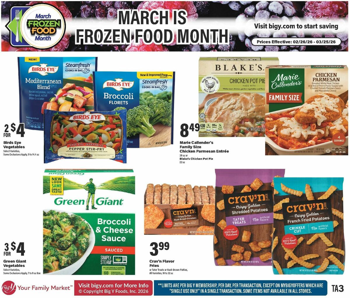 Big Y Weekly Ad from February 26