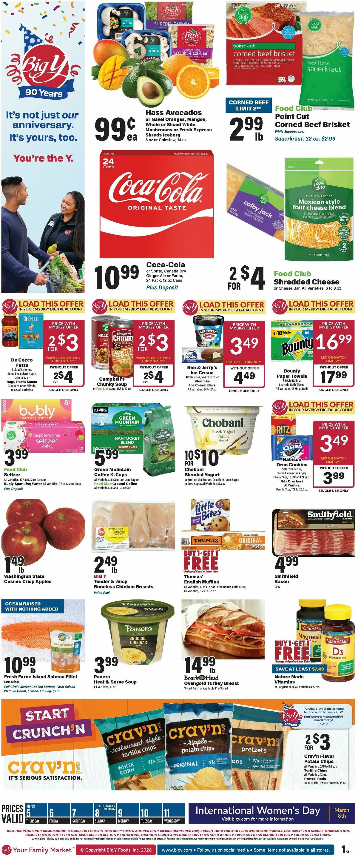 Big Y Weekly Ad from March 5