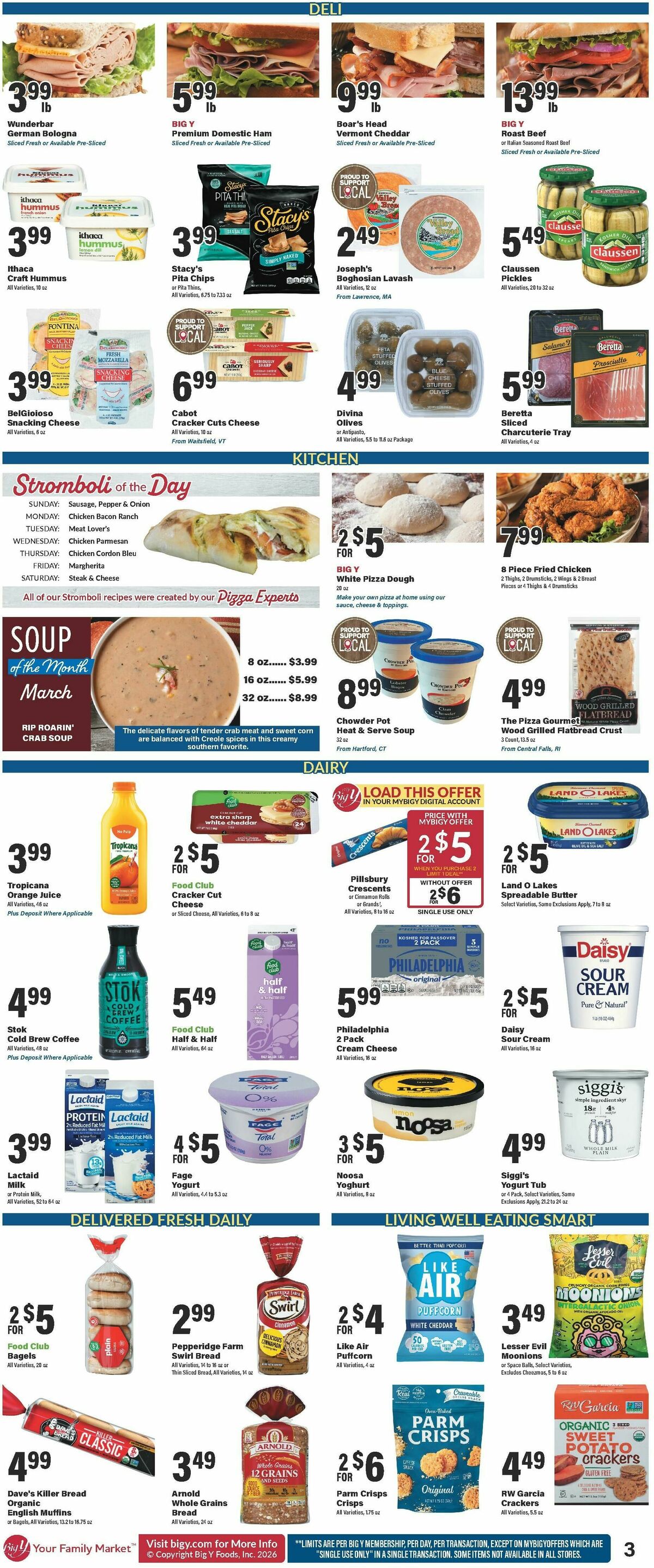Big Y Weekly Ad from March 5