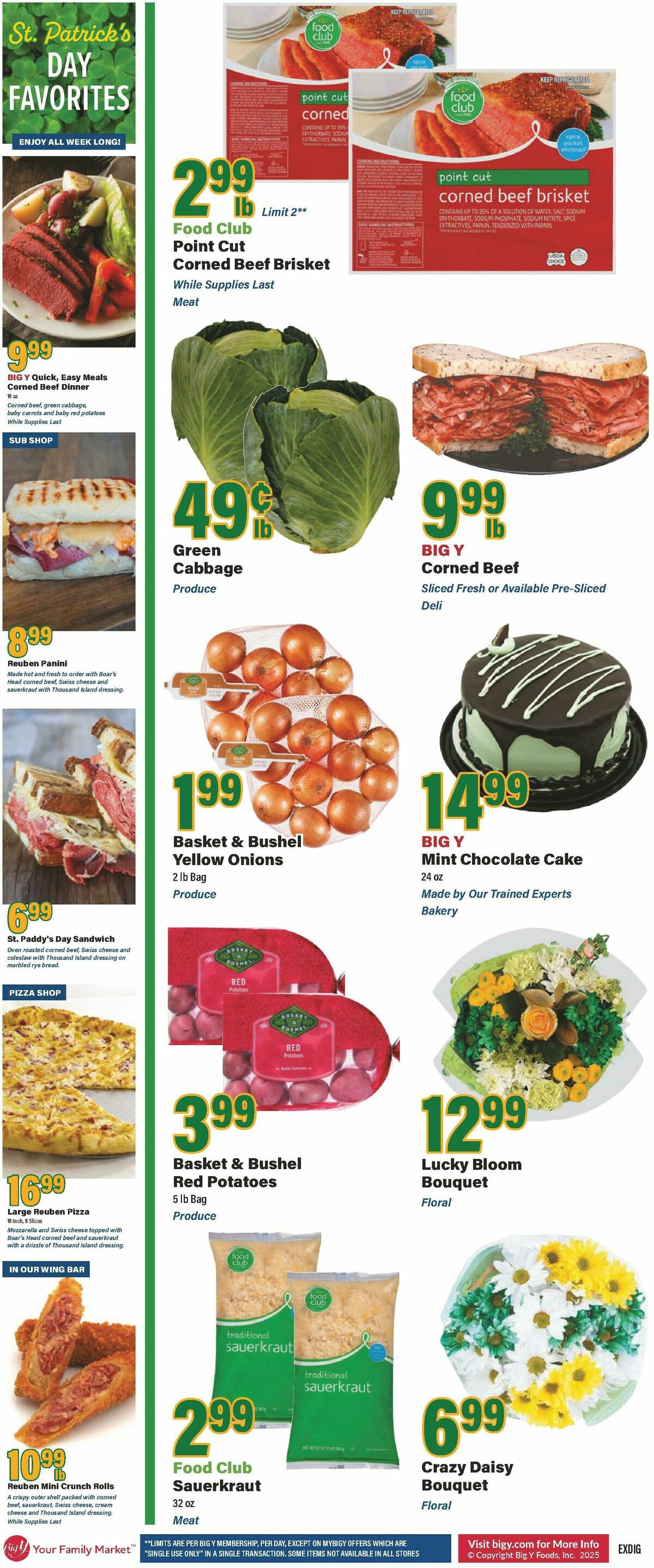 Big Y Weekly Ad from March 12