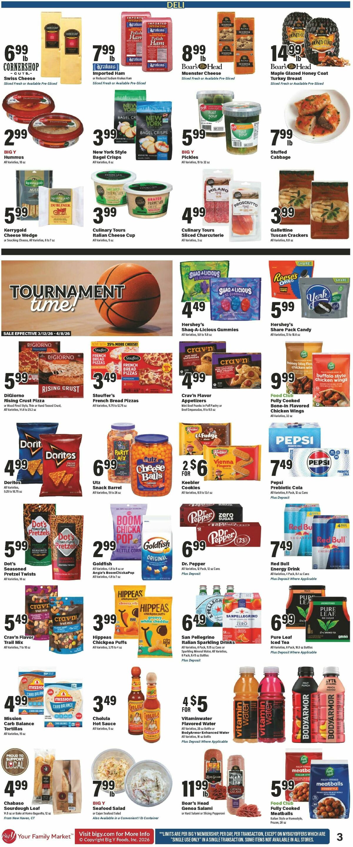Big Y Weekly Ad from March 12