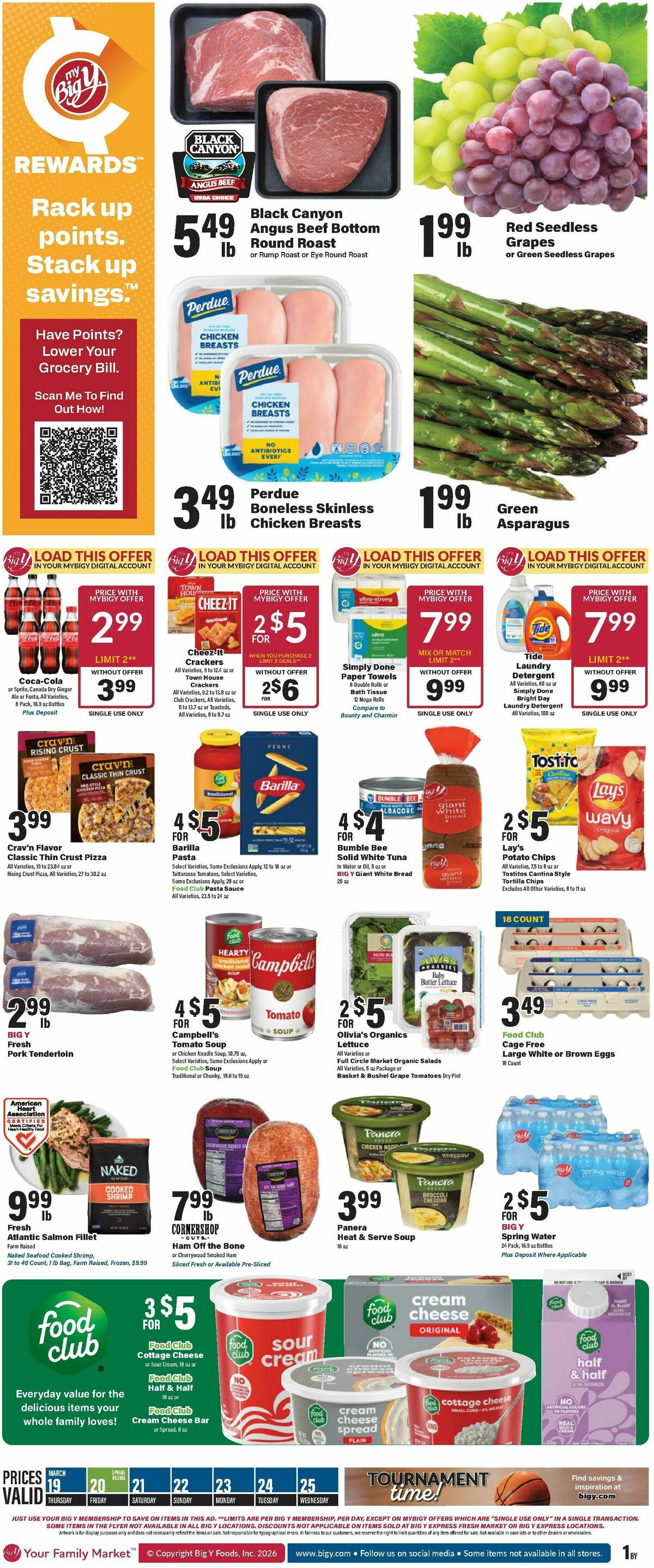 Big Y Weekly Ad from March 19