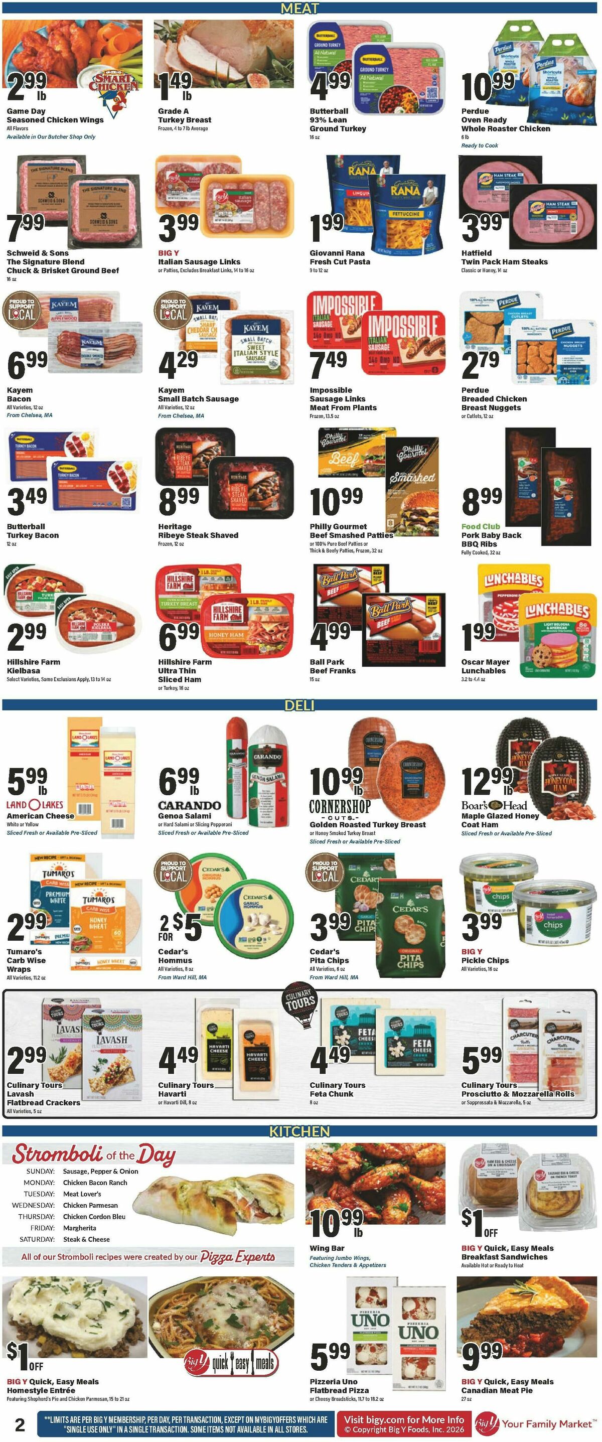 Big Y Weekly Ad from March 19