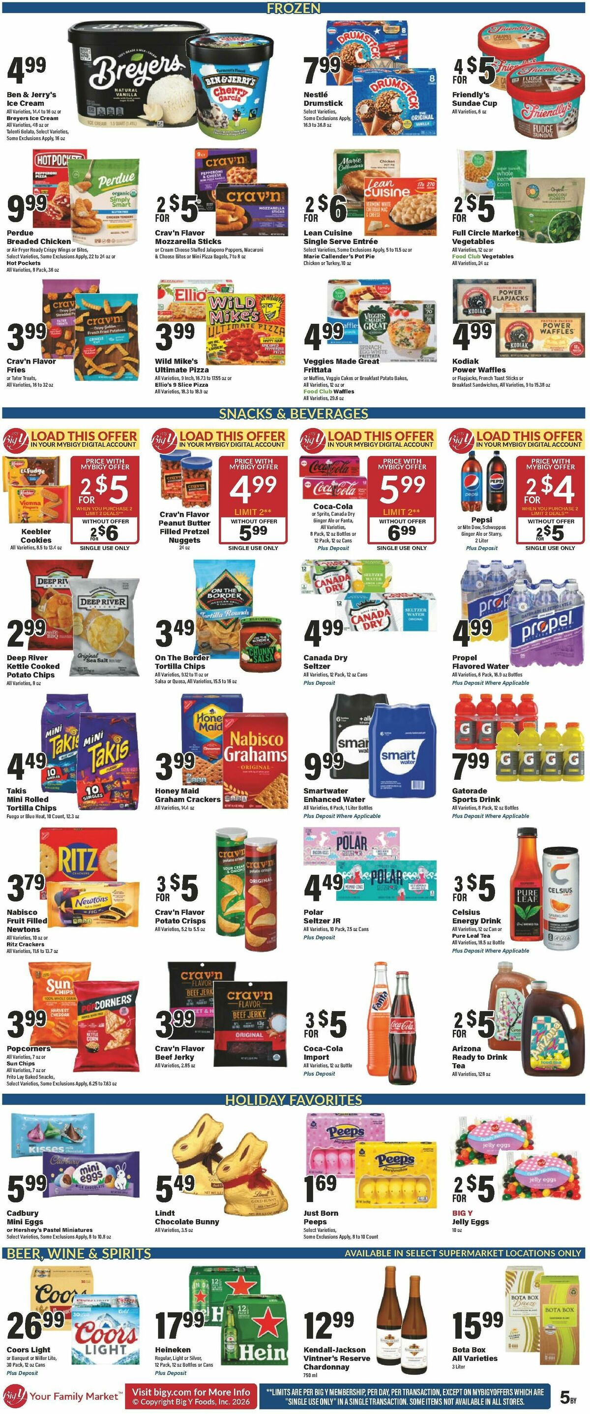 Big Y Weekly Ad from March 19
