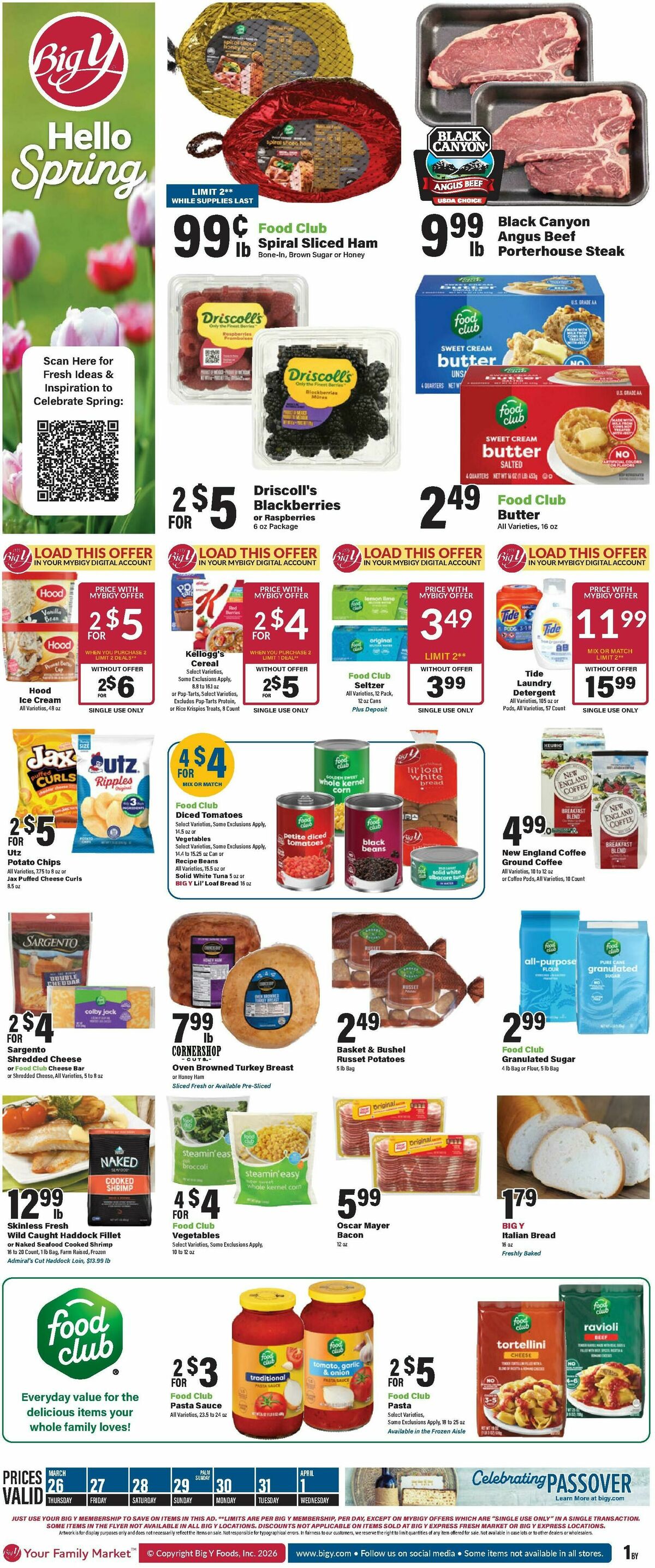 Big Y Weekly Ad from March 26