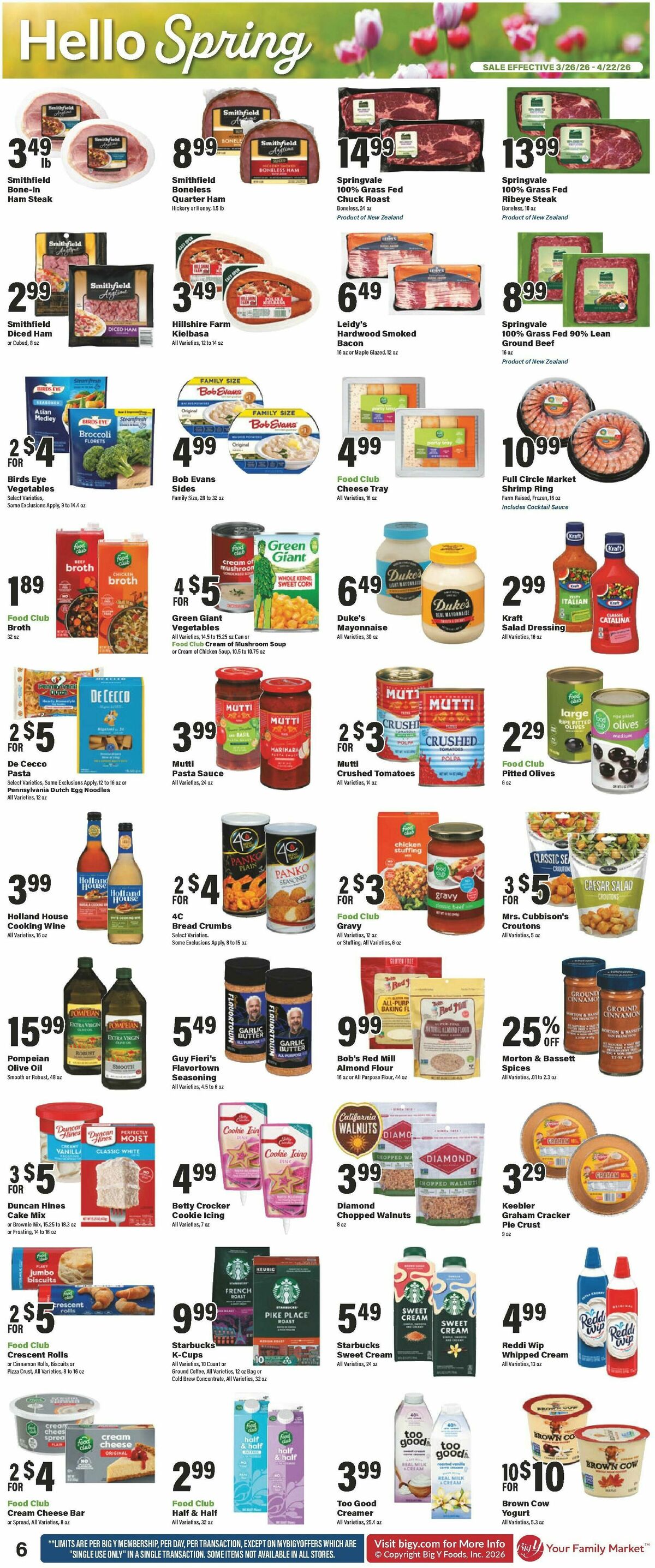 Big Y Weekly Ad from March 26
