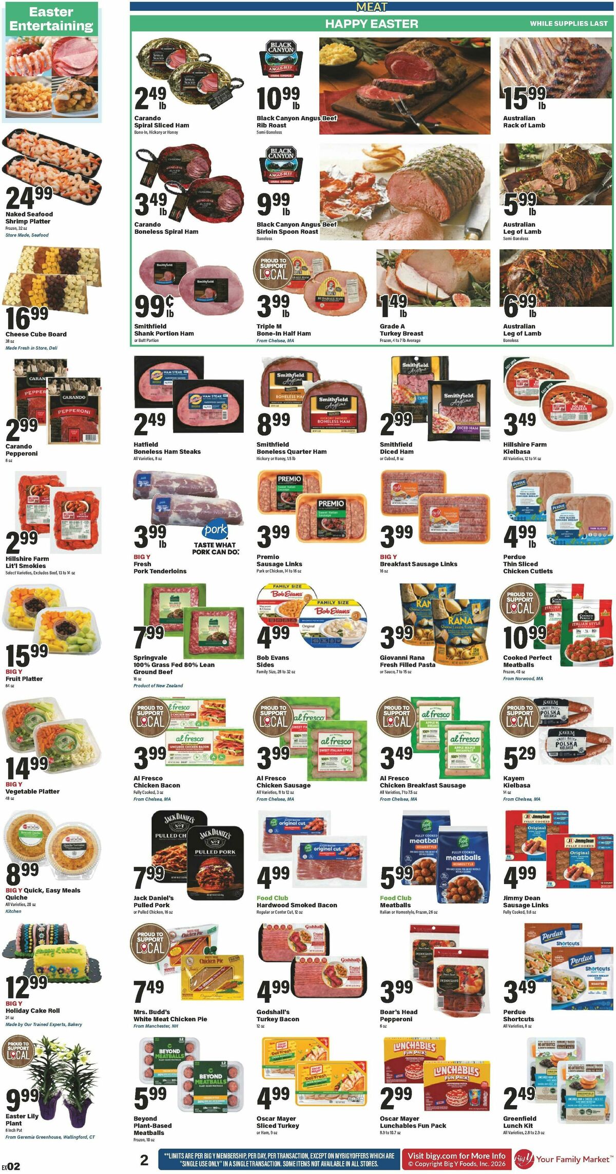 Big Y Weekly Ad from April 2