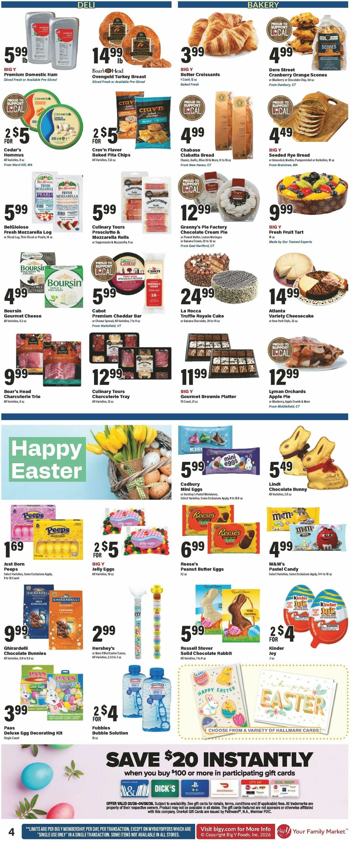 Big Y Weekly Ad from April 2