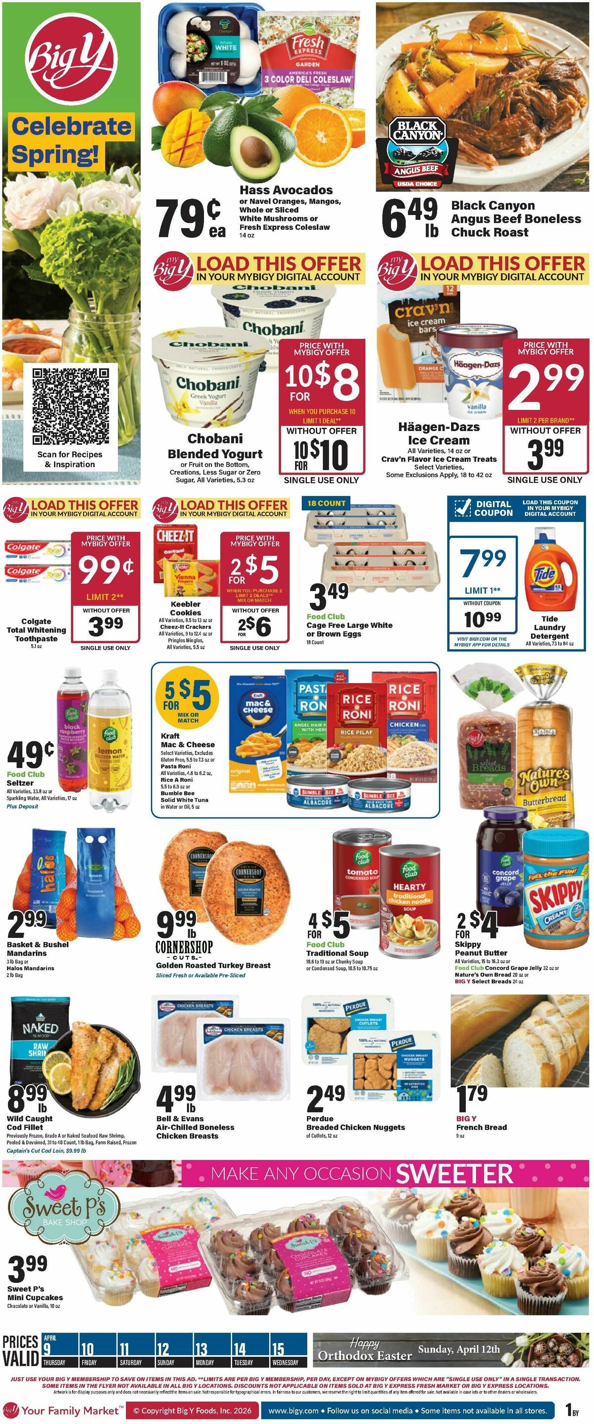 Big Y Weekly Ad from April 9