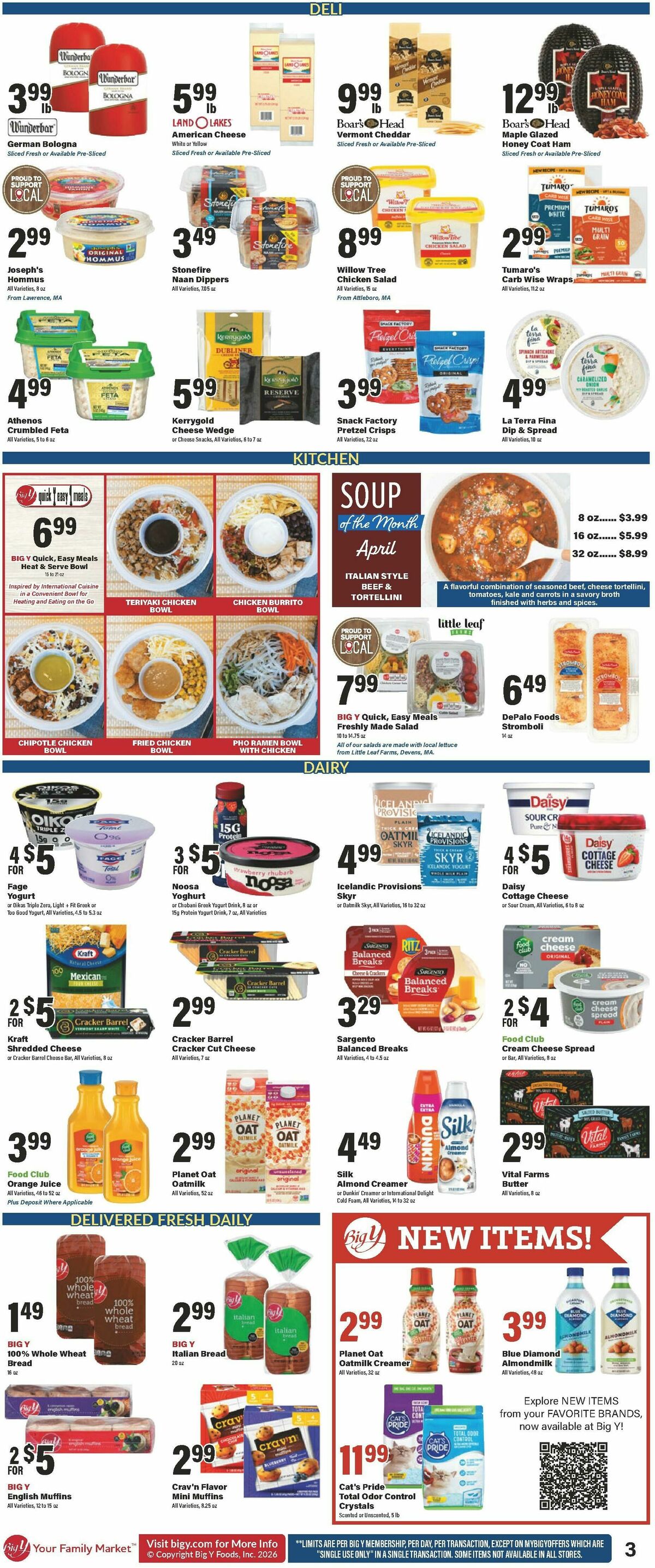 Big Y Weekly Ad from April 9