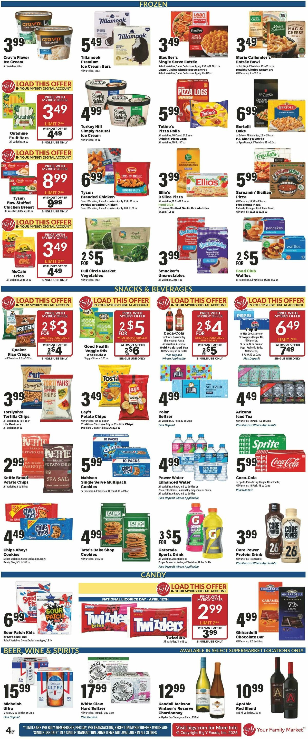 Big Y Weekly Ad from April 9