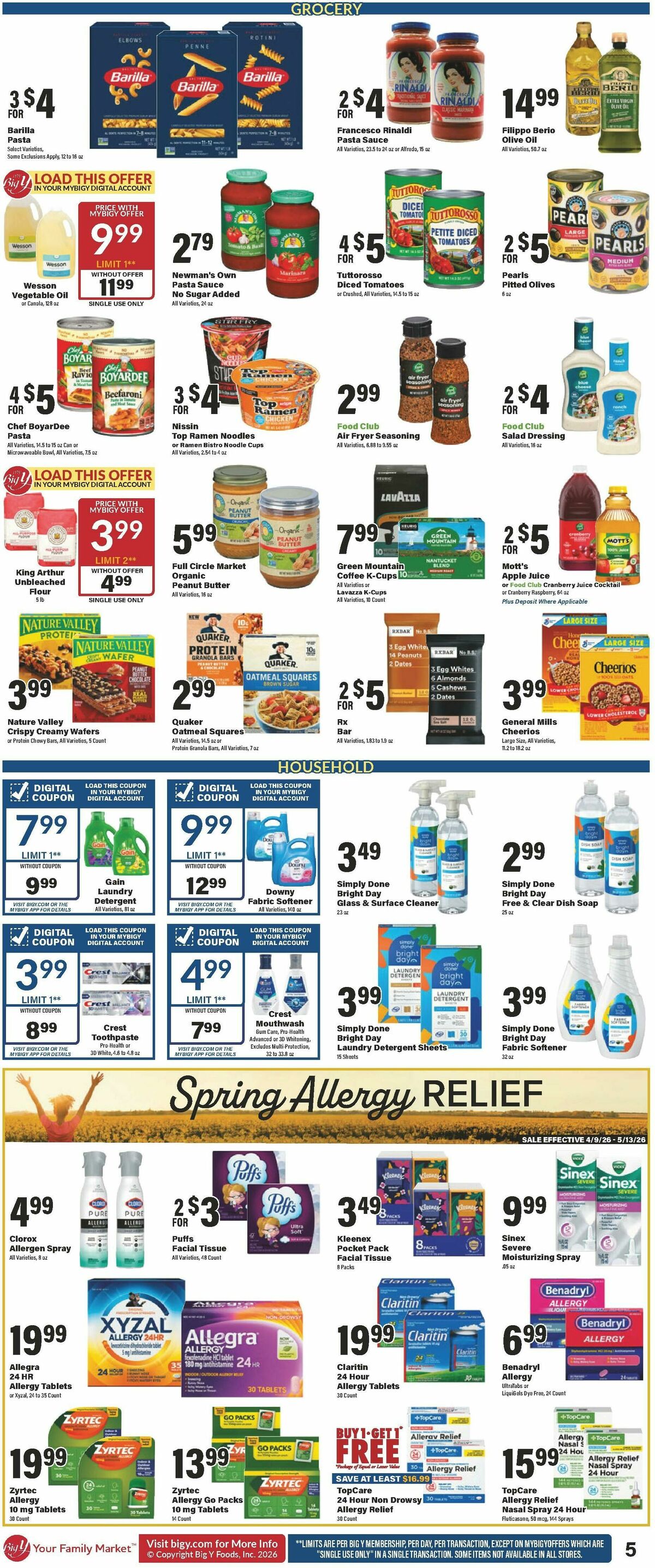 Big Y Weekly Ad from April 9