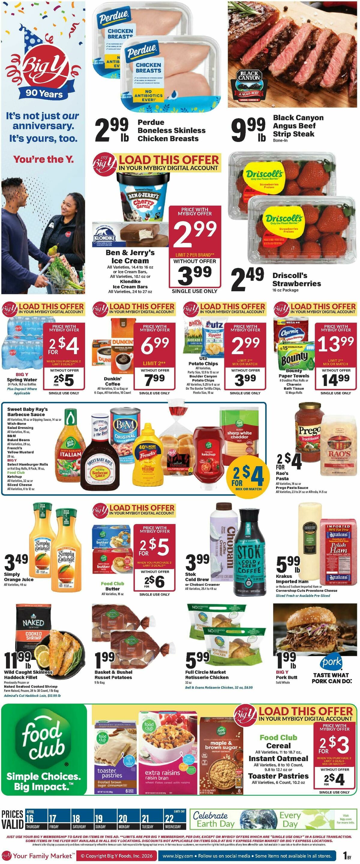 Big Y Weekly Ad from April 16