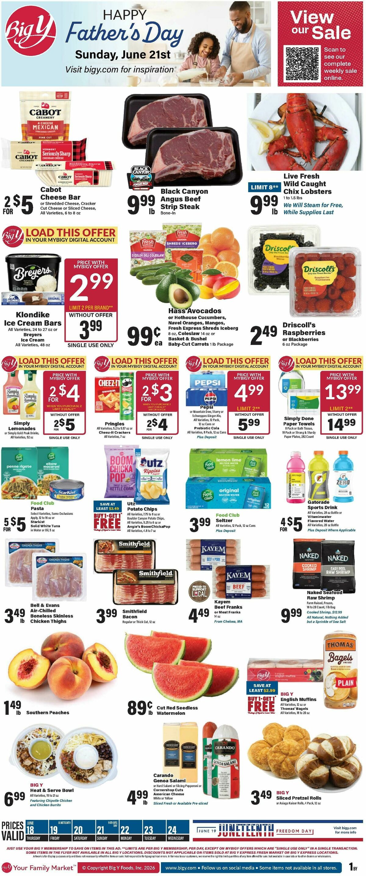 Big Y Weekly Ad from June 18