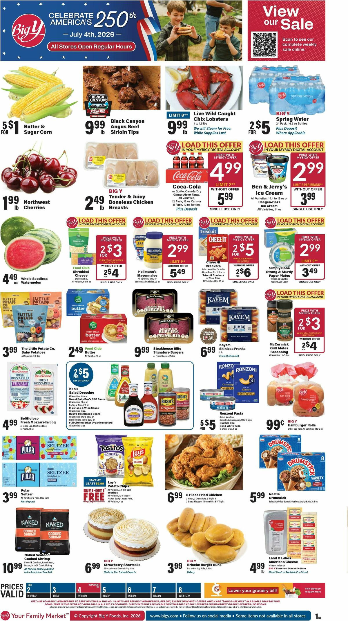 Big Y Weekly Ad from July 2