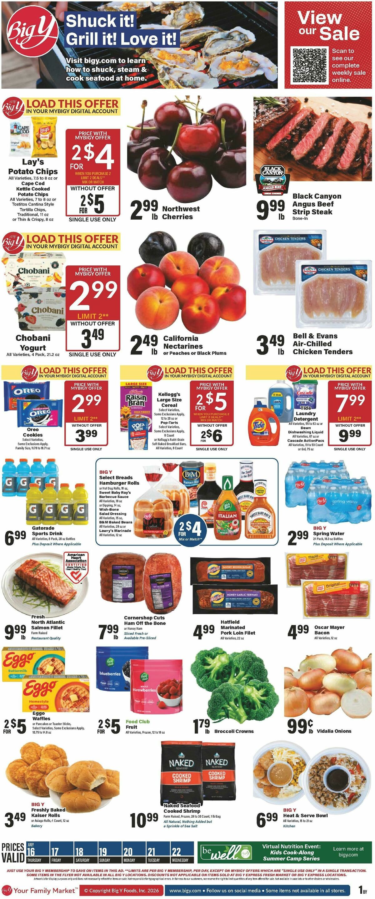 Big Y Weekly Ad from July 16