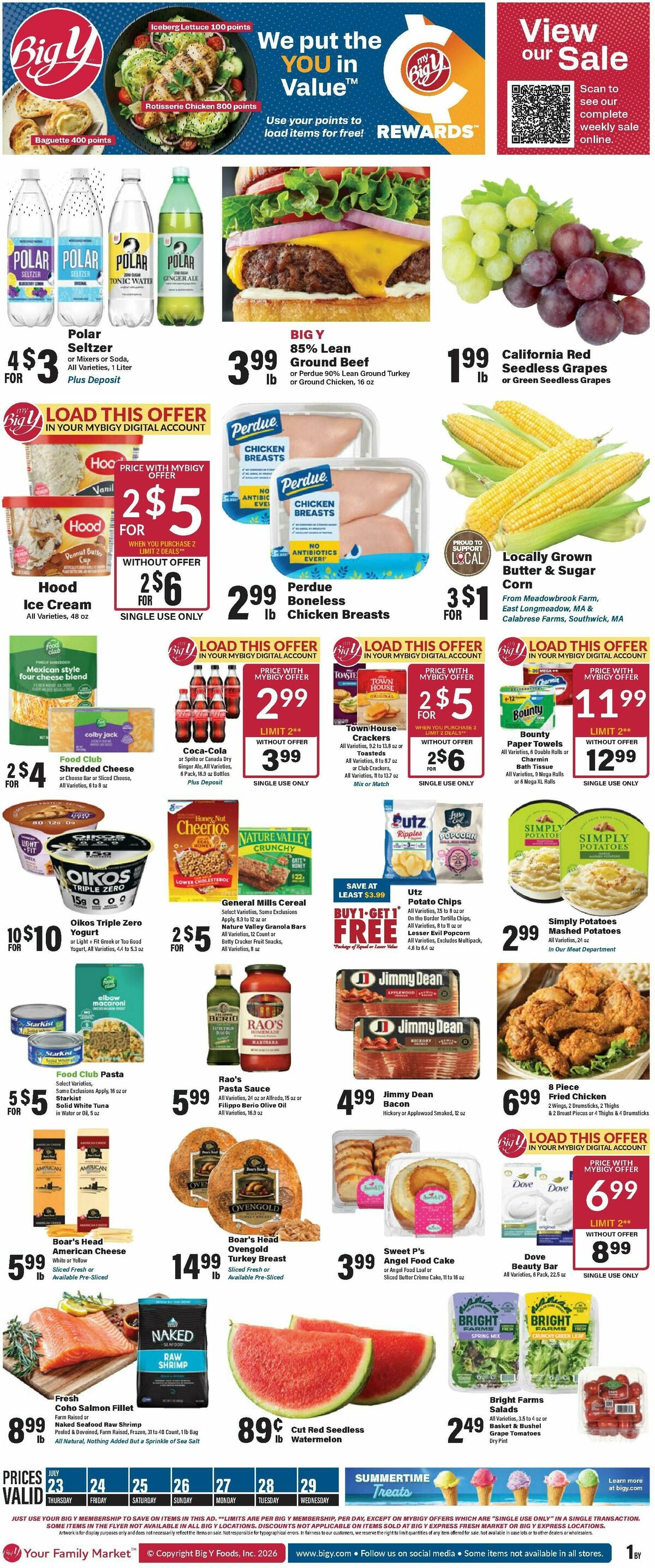 Big Y Weekly Ad from July 23