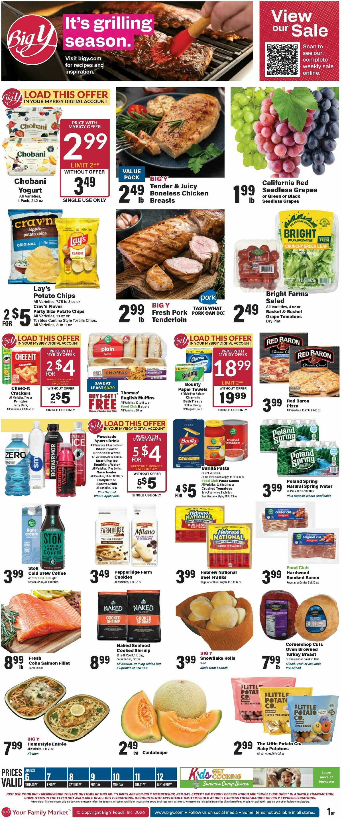 Big Y Weekly Ad from August 6