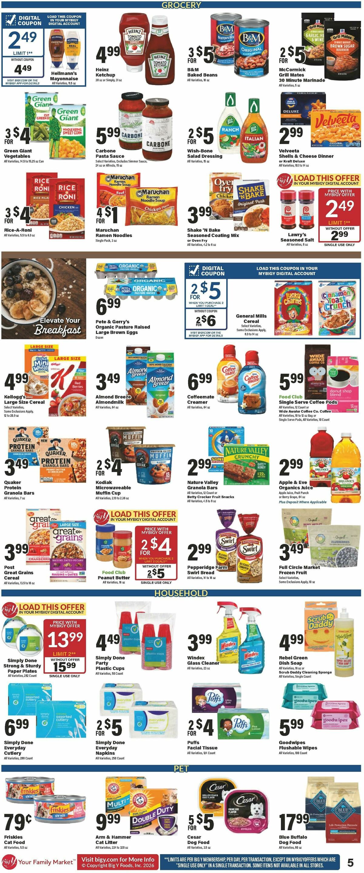 Big Y Weekly Ad from August 6