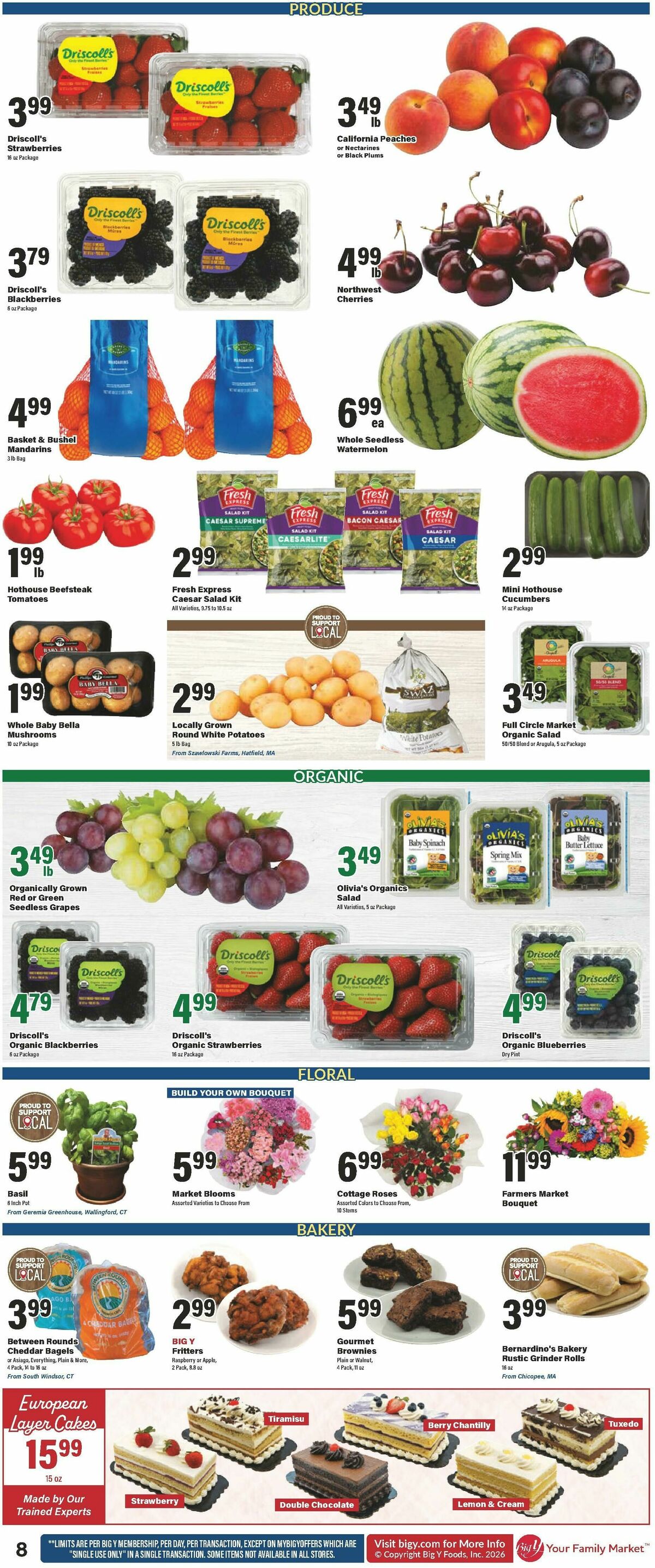 Big Y Weekly Ad from August 6