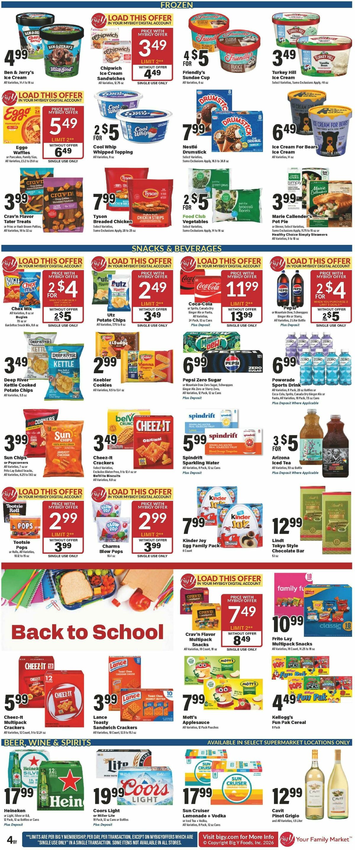 Big Y Weekly Ad from August 13
