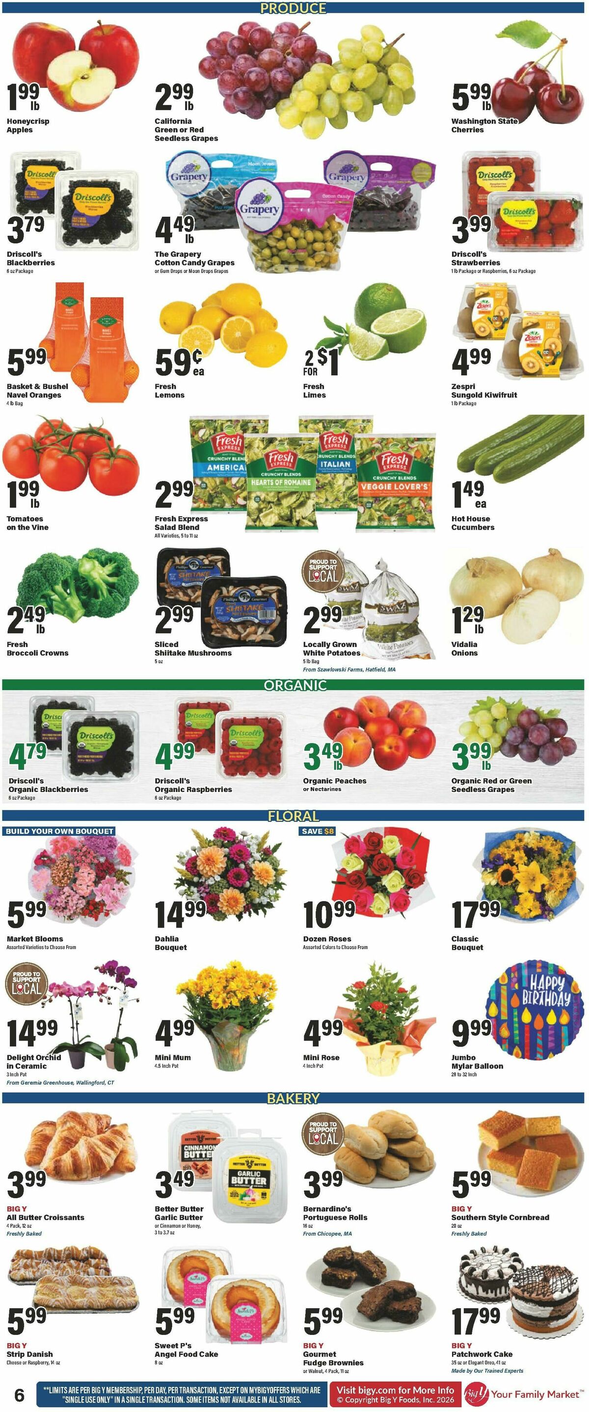 Big Y Weekly Ad from August 13