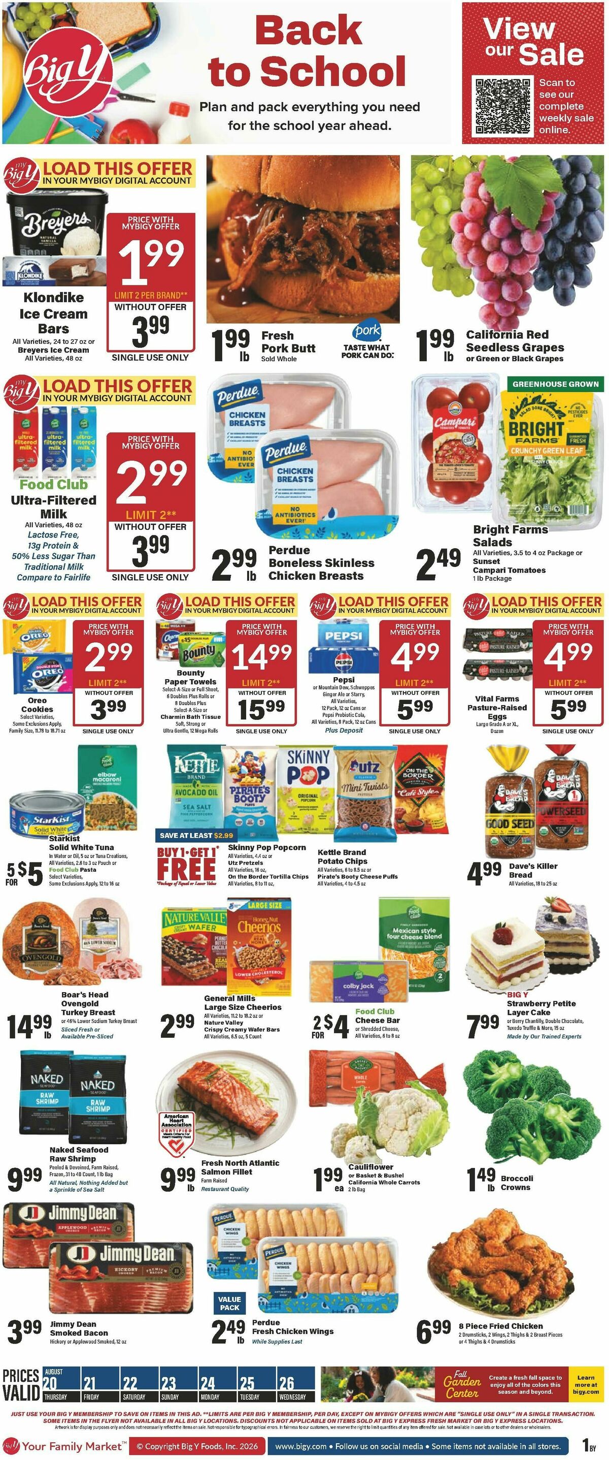 Big Y Weekly Ad from August 20