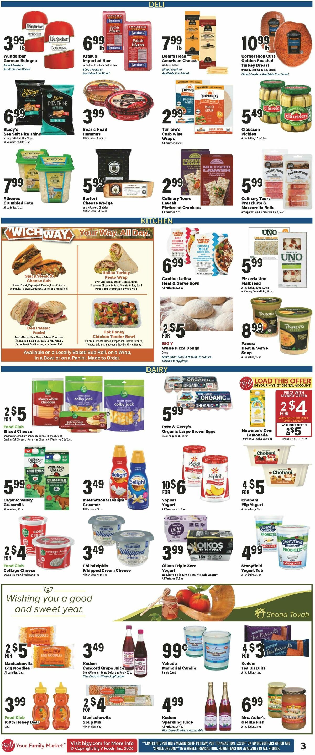 Big Y Weekly Ad from August 27