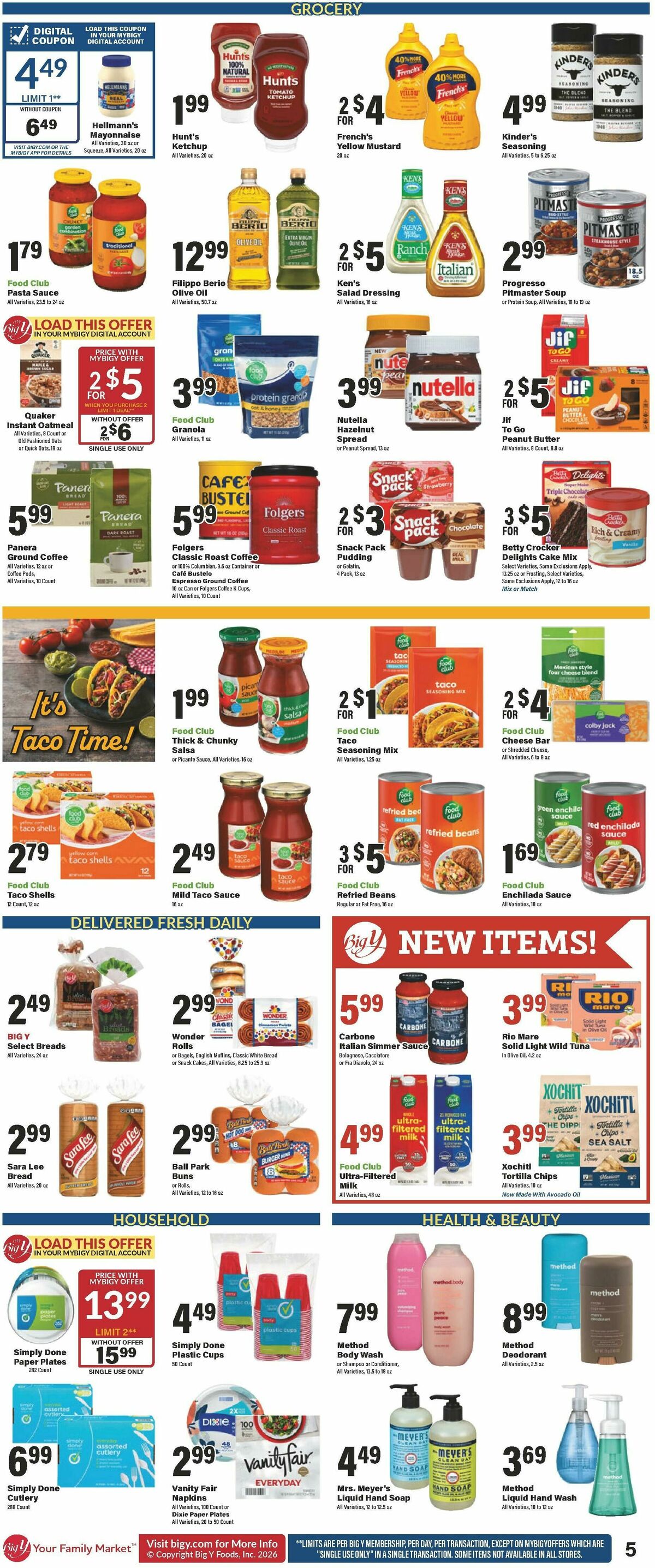 Big Y Weekly Ad from August 27