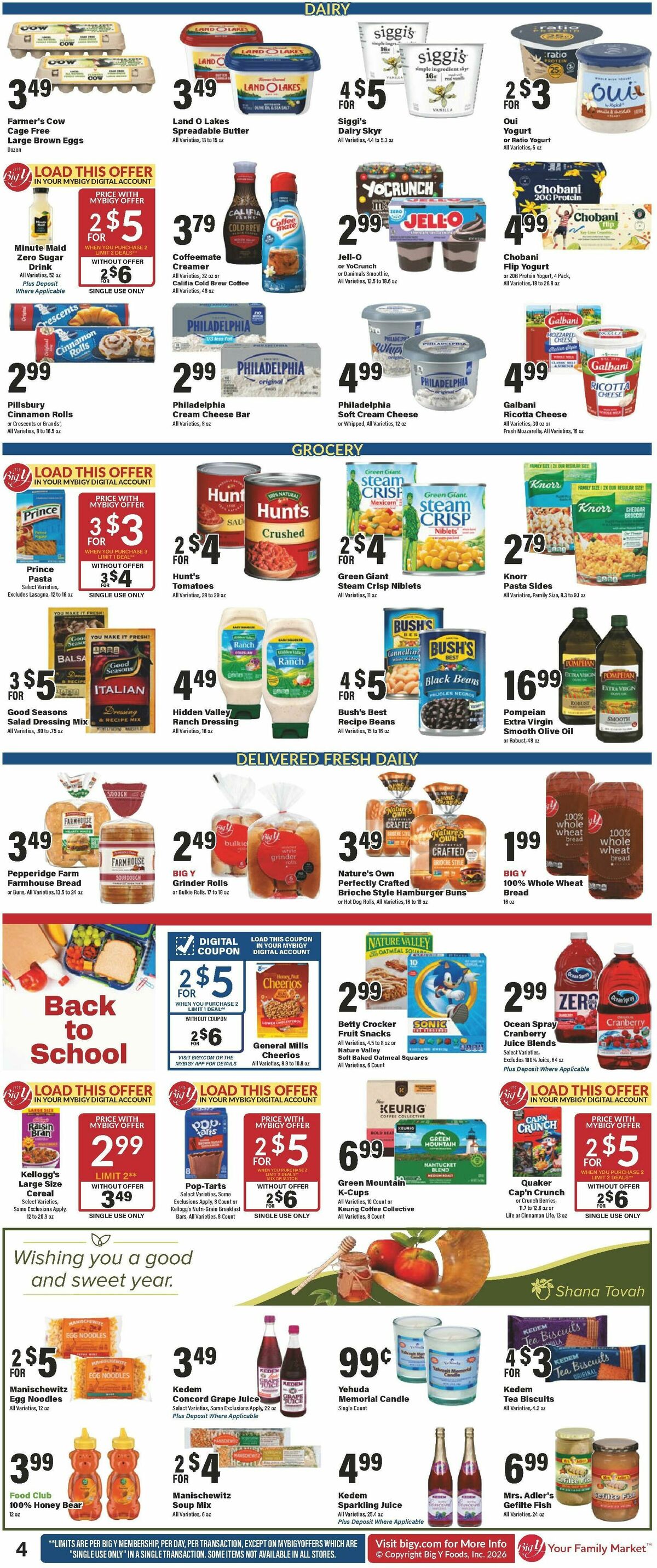 Big Y Weekly Ad from September 3