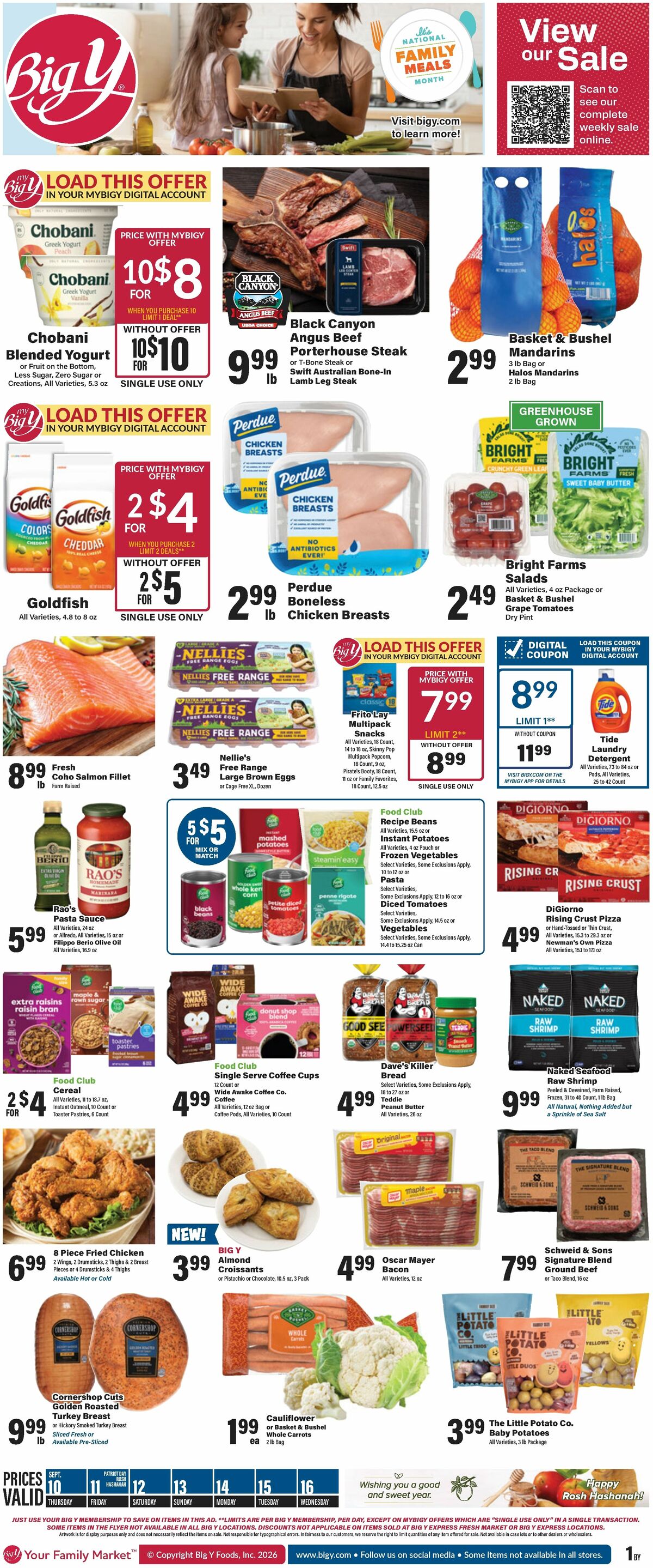 Big Y Weekly Ad from September 10