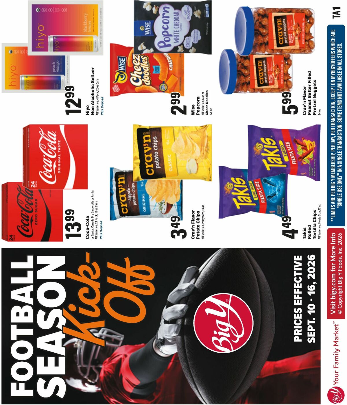 Big Y Weekly Ad from September 10