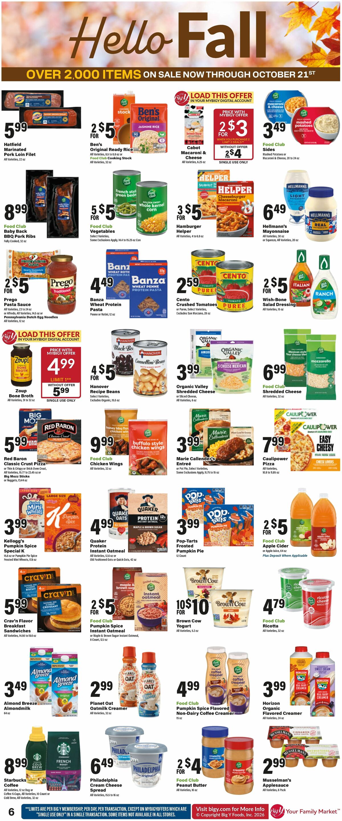 Big Y Weekly Ad from September 17