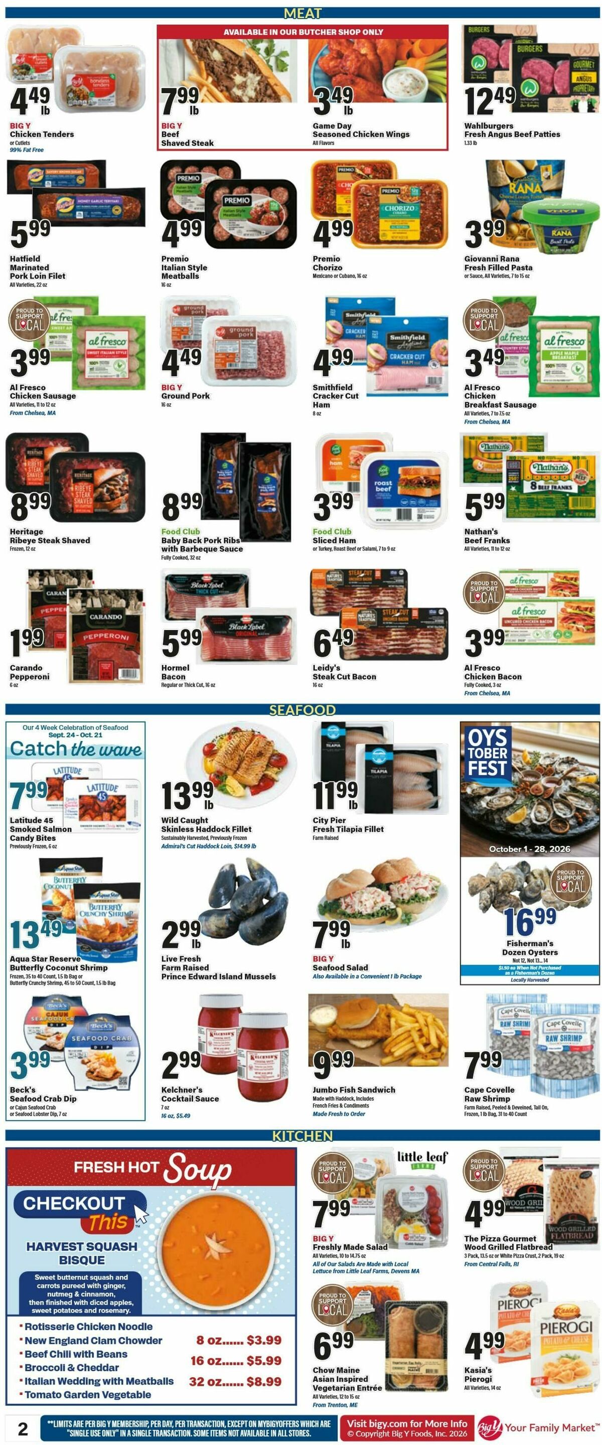 Big Y Weekly Ad from October 1