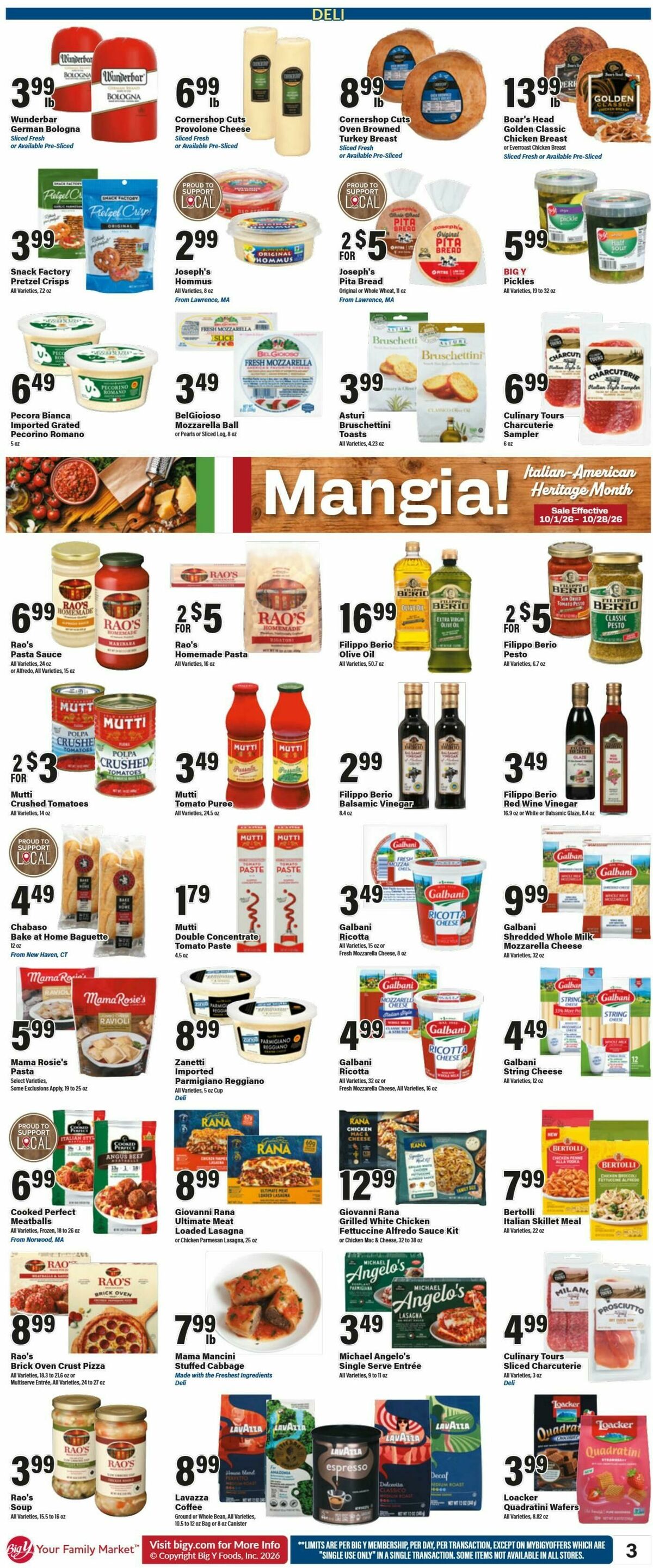 Big Y Weekly Ad from October 1