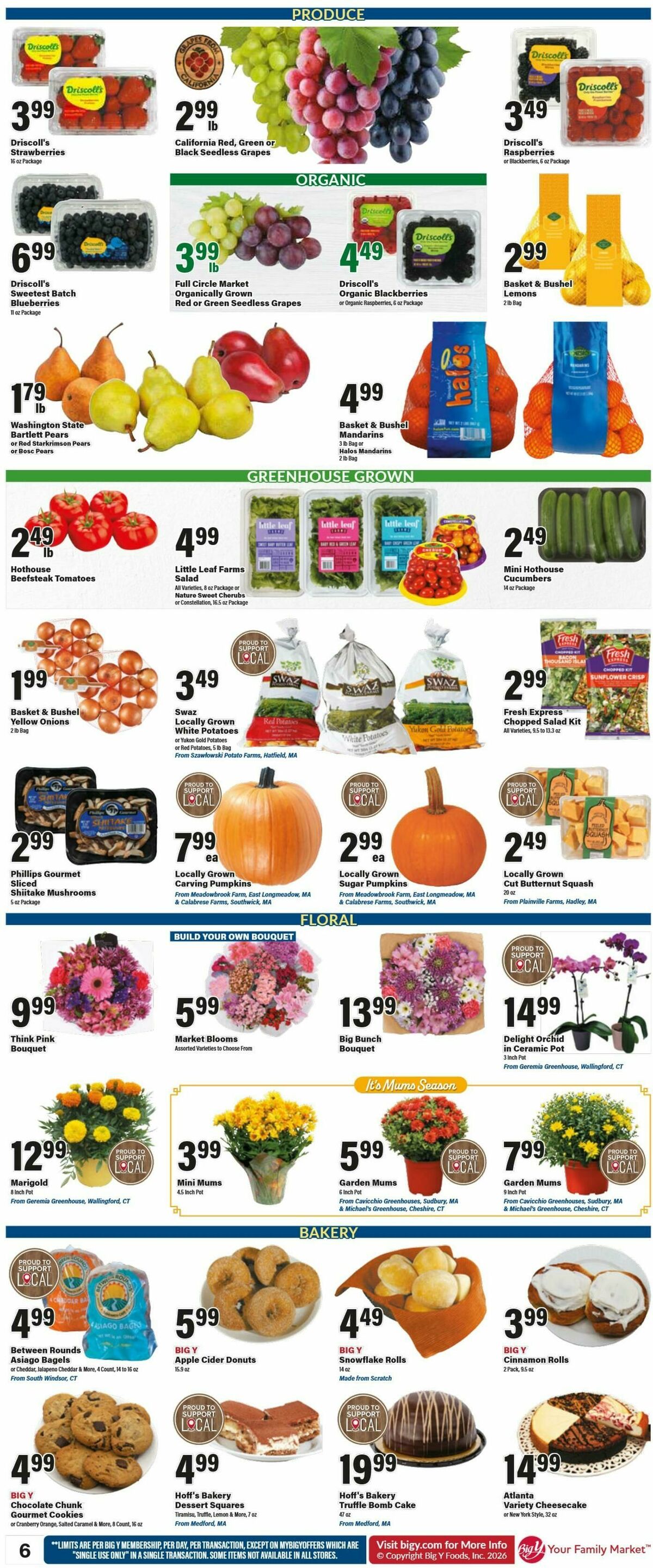 Big Y Weekly Ad from October 1