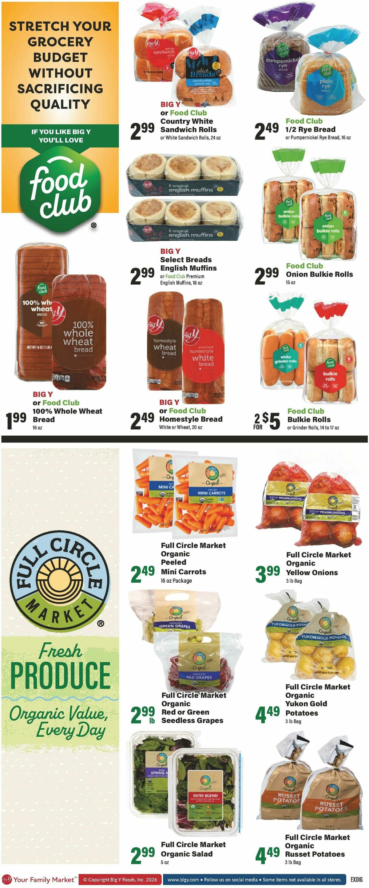 Big Y Weekly Ad from October 8