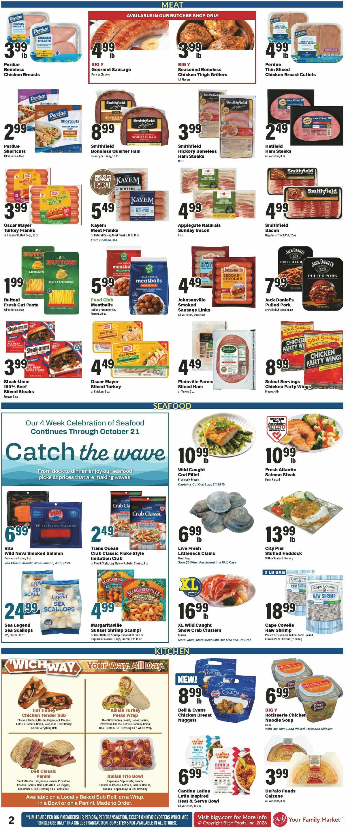 Big Y Weekly Ad from October 8