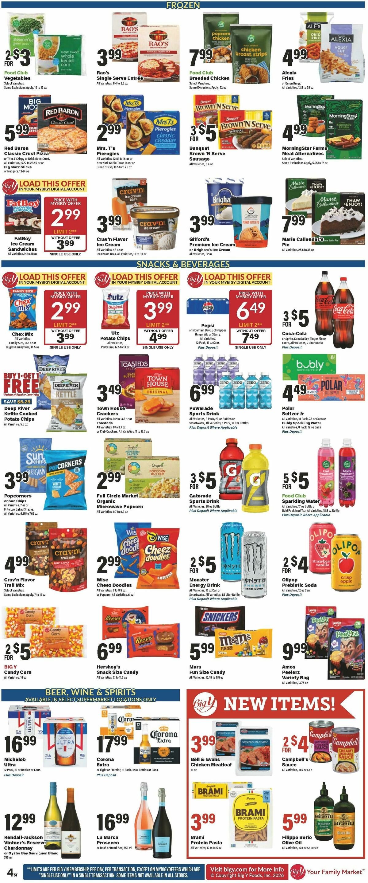 Big Y Weekly Ad from October 8