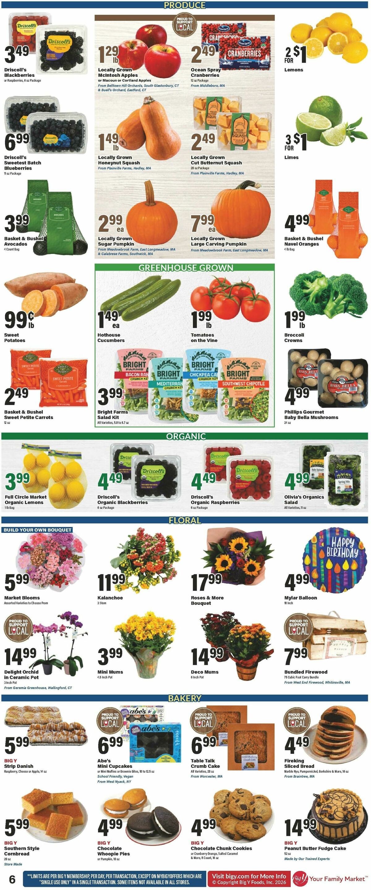Big Y Weekly Ad from October 8