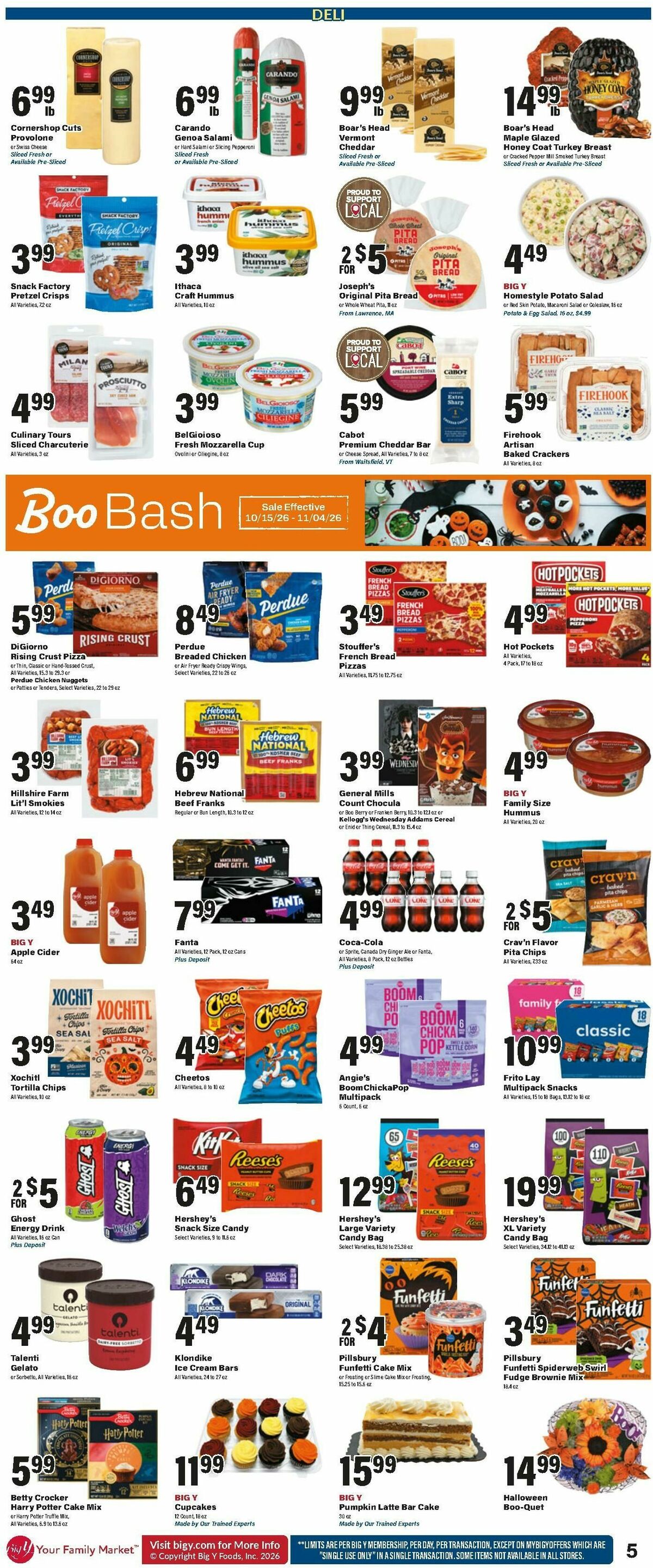 Big Y Weekly Ad from October 15