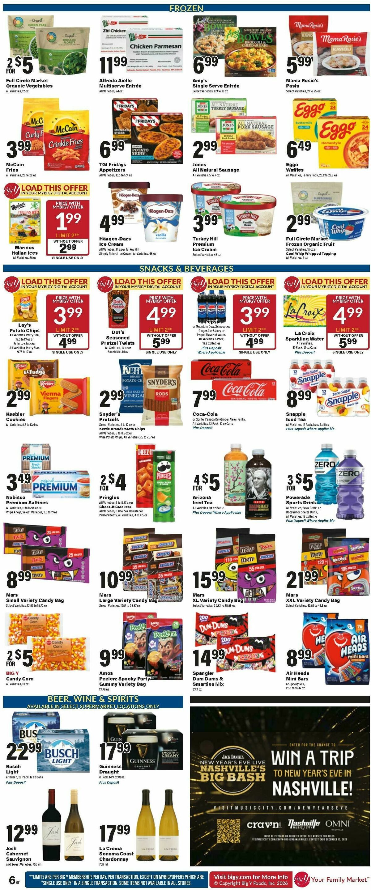 Big Y Weekly Ad from October 15