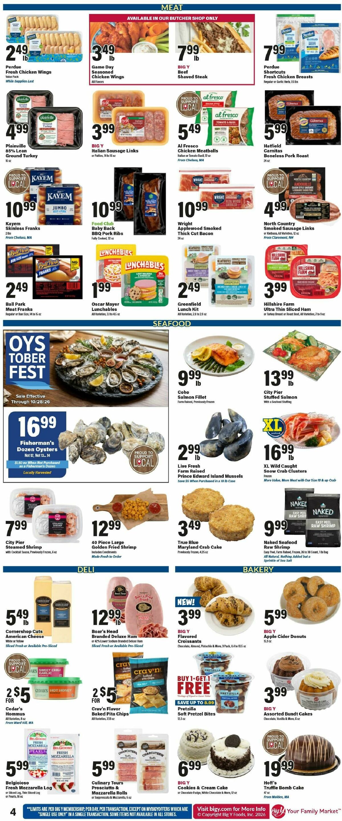 Big Y Weekly Ad from October 22